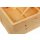 Brotdose aus Zirbenholz - 3 teilig: Brotbox & Deckel & Auflage-Gitter