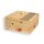 Brotdose aus Zirbenholz - 3 teilig: Brotbox & Deckel & Auflage-Gitter