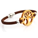 Baum des Lebens Armband - Zirbe Massivholz - inkl....