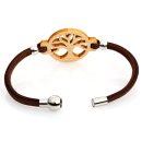 Baum des Lebens Armband - Zirbe Massivholz - inkl. modernem Etui