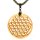 Blume des Lebens Amulett mit Halskette - Zirbe Massivholz - inkl. modernem Etui