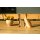 Hasen Set "Hoppel" aus Massivholz Eiche - Höhe ca. 24 cm - 2 Stück - Osterhasen aus Holz