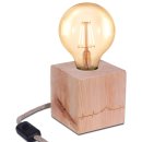 Lampe aus Zirbenholz - Tischleuchte Angelina - inkl. LED...