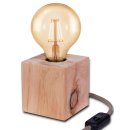 Lampe aus Zirbenholz - Tischleuchte Angelina - inkl. LED...