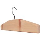 3 Stück Kleiderbügel Emma aus massivem Zirbenholz - ca. 40cm - Made in Tirol