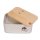Brotbox aus Metall und Zirbenholz - abnehmbares Servier- und Schneidebrett - Brotkasten Made in Tirol