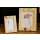 Bilderrahmen Set aus Zirbenholz -  für 13x18 und 9x13 cm Fotos