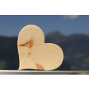 Herz aus Zirbenholz - 15x2cm aus Tiroler Zirbe -...