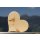 Herz aus Zirbenholz - 15x2cm aus Tiroler Zirbe - naturbelassen und unbehandelt