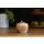 Teelichthalter Mia aus Zirbenholz - mit Blume des Lebens Lasermotiv