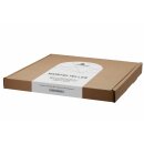 Würfelteller XL aus Zirbenholz rund - Handgefertigt in Tirol - Massives Zirben-Würfelbrett mit Filzeinlage & Würfelnut, inkl. 5 Würfel