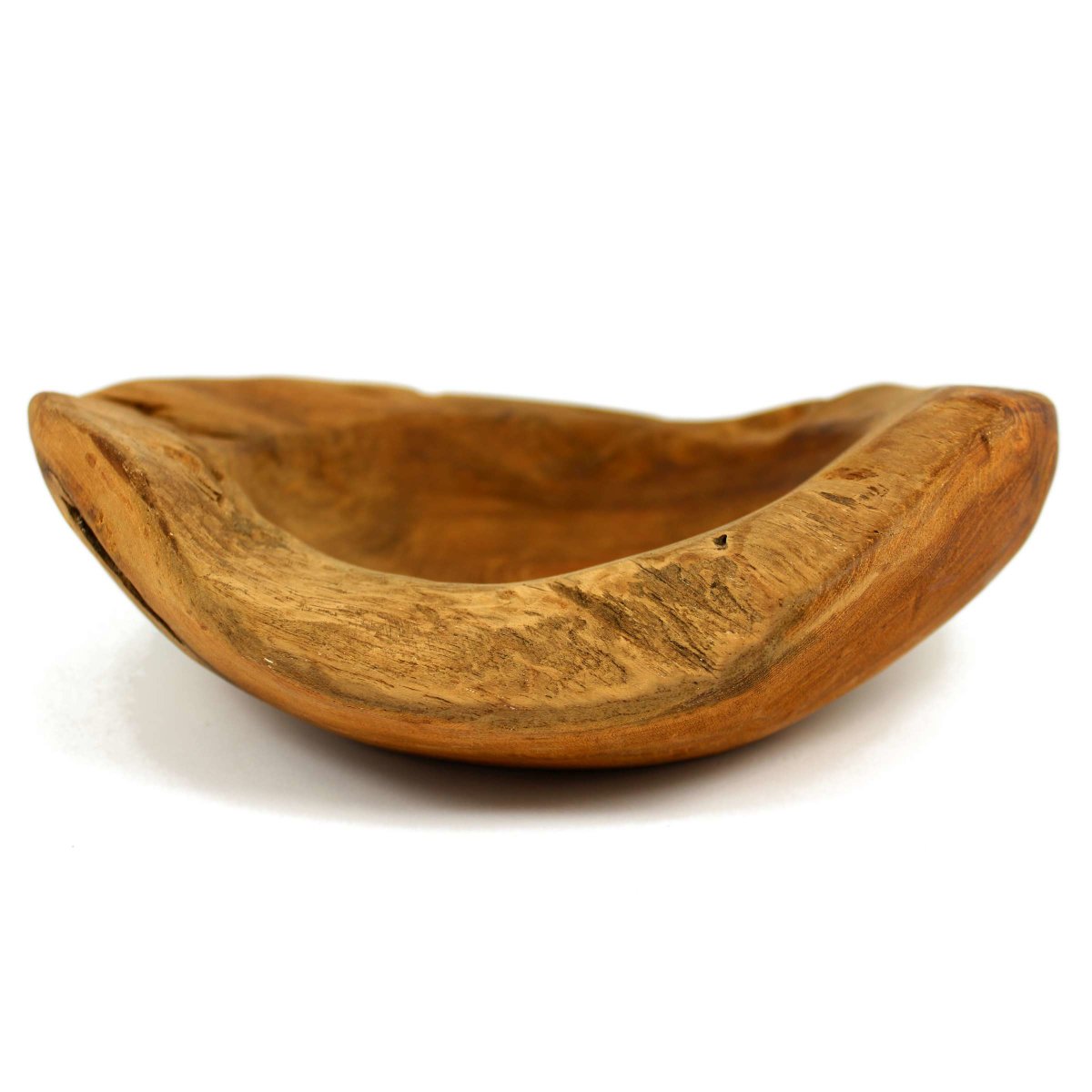 Exklusive Wurzelholz Schale XL Durchmesser ca. 30cm, Teakholz, 34,90