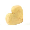 Holz Herz aus Pappel Massivholz XL - 20x20x7 cm