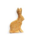 Hase XL rustikal aus Pappel Massivholz - Höhe ca. 35 (!) cm - XL Osterhase aus Holz