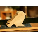 Vogel aus massiver Wildeiche - Höhe ca. 15cm, Dicke...